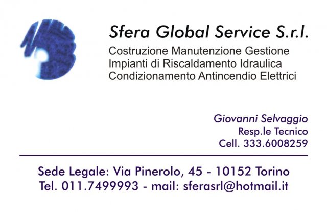 bigliettino sfera global